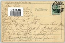 O9900 Plauen , Vogtl Margaretentag Schutzengel sign. Herm. Vogel Blumentag 1911 Künstlerkarte