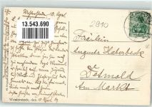 26655 W2910 Westerstede 1909 - Poststraße Kühe