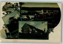 86399 W8903 Burgwalden 1908 Gebrauchsspuren Posthilfstelle Burgwalden