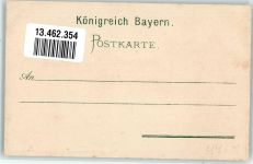 W8500 Nürnberg Schiesshalle AK Schützenfest 1897 Lithographie
