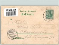 01936 O8293 Königsbrück 1902 Lithographie Hotel zum schwarzen Adler Baracken-Lager