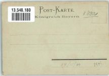 86514 W8901 Ustersbach Gebrauchsspuren Dorfkirche Kühe