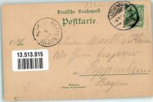 24321 W2322 Lütjenburg , Holst 1899 Lithographie Gasthaus Hessenstein Hessenstein-Turm Kegelbah Allee