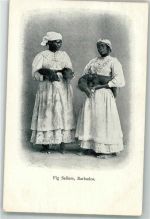 Barbados - Pig Sellers Verkäufer Schweine