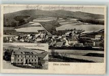 34519 W3543 Ottlar Gebrauchsspuren Kurhaus Lindenhof Foto AK