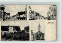 67165 W6701 Waldsee , Pfalz - Dorfstraße Dorfkirche