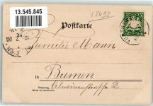 93437 W8492 Furth i Wald 1900 Lithographie Pfarrkirche