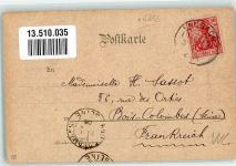 35321 W6312 Laubach , Hess 1906 Lithographie Schloß Friedrichsburg Friederigianum Kriegerdenkmal