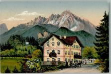 8172 Heilbrunn 1912 Künstlerkarte Gasthaus Einöd-Morzg