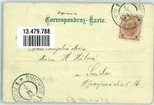 Sumperk Mährisch-Schönberg 1898 Lithographie Zöptau