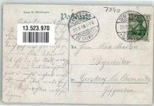 01945 O7846 Senftenberg Süd 1906 - Schloß Schloßteich Neue Schule Stadtwappen