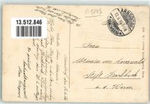 01477 O8143 Arnsdorf b. Dresden 1916 - Posthilfstelle Wettinerstraße Hermannstraße Hauptstraße