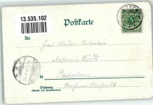 31707 W3064 Bad Eilsen 1899 Lithographie Trachtenpaar Tabakspfeife Gasthaus Heinemeyer