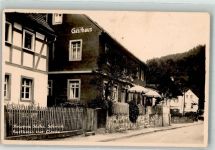 01814 O8322 Krippen Foto AK Gasthaus zur Linde