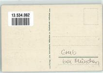 85586 W8011 Grub Künstlerkarte Staatsgut Grub Dampfzug