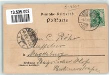 06507 O4301 Stecklenberg 1902 Lithographie Gebirgs-Hotel Lauenburg