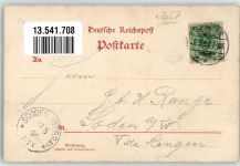 21465 W2057 Reinbek 1899 - Sophienbad Pension Scherer Schlosskapelle
