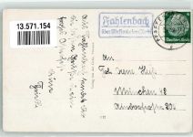 85296 W8069 Fahlenbach - Posthilfstelle Fahlenbach Dorfstraße Pfarrkirche St. Martin