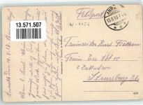 47877 W4156 Anrath 1918 Gebrauchsspuren Kirche St. Johannes Baptist