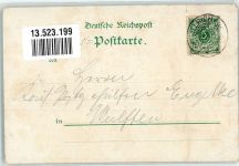 99755 O5503 Ellrich 1898 Lithographie Gasthaus Zum Burgberg Kaiser Friedrich Denkmal