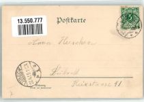 All Heil Ausflug mit dem Fahrrad Fahrrad 1899 Lithographie / Künstlerkarte