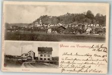 83308 W8223 Trostberg 1900 - WK II Bahnhof Stempel "Sammlung Dressel"