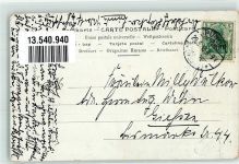 P. Gervais Werbung Collection JOB 1913 Künstlerkarte