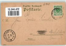 69483 W6948 Wald-Michelbach 1897 Lithographie Schimmelberg Ireneturm