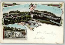 75203 W7535 Königsbach-Stein 1902 Gebrauchsspuren Lithographie