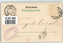 Satire durchgehend Esel, die Ursache der englischen Niederlage Buren 1899 Lithographie / Künstlerkarte