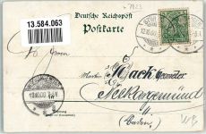 79848 W7823 Bonndorf im Schwarzwald 1900 Lithographie Kriegerdenkmal