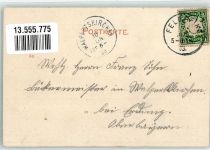 82327 W8132 Traubing 1903 Gebrauchsspuren Schule Handlung Henghuber