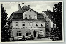 96132 W8602 Schlüsselfeld Foto AK Gasthaus zum Storch Motorrad