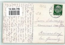 96132 W8602 Schlüsselfeld Foto AK Gasthaus zum Storch Motorrad