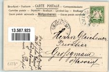 83313 W8227 Bad Adelholzen , Kr Traunstein, Oberbay Prägedruck Ludwigs-Bad Trachtenmädchen