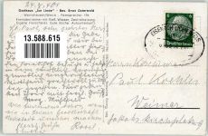 98590 O6092 Wernshausen - Gasthaus zur Linde Bahnpost Eisennach-Lichtenfels