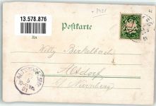 92360 W8431 Sulzbürg , Oberpf 1901 Lithographie Schloss Sulzbürg Gasthaus zur Post Letztes Siegel d. Grafen Wolfstein