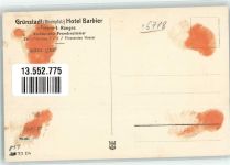 67269 W6718 Grünstadt Gebrauchsspuren Hotel Barbier