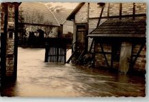 38690 W3387 Vienenburg Foto AK Hochwasser-Katastrophe Nähe Vienenburg Ort handschriftlich