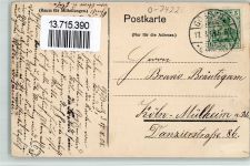 O7422 Gößnitz , Thür Freiwilligen Übung BOAKC Feuerwehr 1908 BOAKC