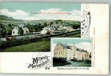 09648 O9250 Mittweida - Gasthaus zum goldenen Hahn Eisenbahnviadukt Bahnhof