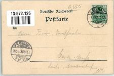 98708 O6301 Gehren , Thür 1901 Lithographie Bahnhof Rob. Schmidt Karl-Marien-Höh