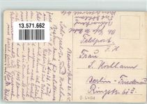 96528 O6401 Döhlau b Sonneberg, Thür 1915 - Gutshaus Schule Dorfstraße Gasthaus Ort handschriftlich