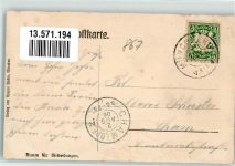 95028 W8670 Hof , Saale 1906 - Bismarckstraße