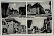 67126 W6701 Hochdorf-Assenheim - Dorfstrassen-Ansichten