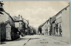 37671 W3470 Höxter 1910 - Grubestraße Litfaßsäule