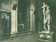 Vatikanstadt Klapp AK Innenansicht Petersdom