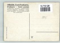79312 W7830 Emmendingen 1906 BOAKC Lithographie Gauturnfest 1906 Turnhalle Sportler Fahnenträger