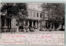 22926 W2070 Ahrensburg 1904 Foto AK Hotel Posthaus