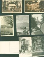 28016 Orta S. Giulio Kleinposten bis 20 Lot mit 16 AK See und Umgebung Sacre Monte d´Orta